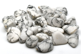 Magnesit natur Trommelsteine