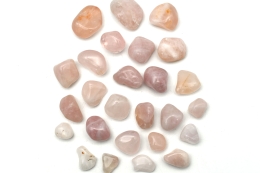 Rosenquarz Trommelsteine