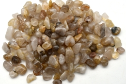 Rutilquarz Trommelsteine