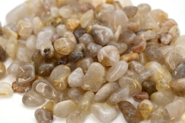 Rutilquarz Trommelsteine