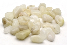 Schwefelquarz Trommelsteine