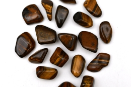 Tiger Eye Tumbled Stones