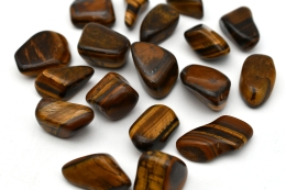 Tiger Eye Tumbled Stones