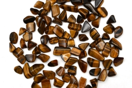Tiger Eye Tumbled Stones