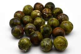Opal gr�n Trommelsteine