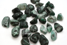 Smaragd Trommelsteine Extra-Qualit�t
