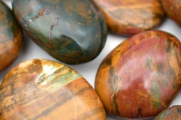 Ozean Jaspis Trommelsteine A2-Qualit�t Jumbo