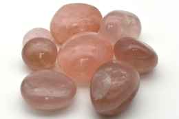 Rosenquarz Trommelsteine Jumbo