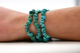 T�rkis Splitter Armband